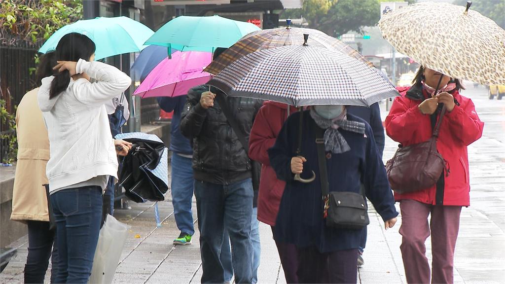 快新聞／今陽光露臉明全台有雨　連假首日冷空氣來襲除夕氣溫探低