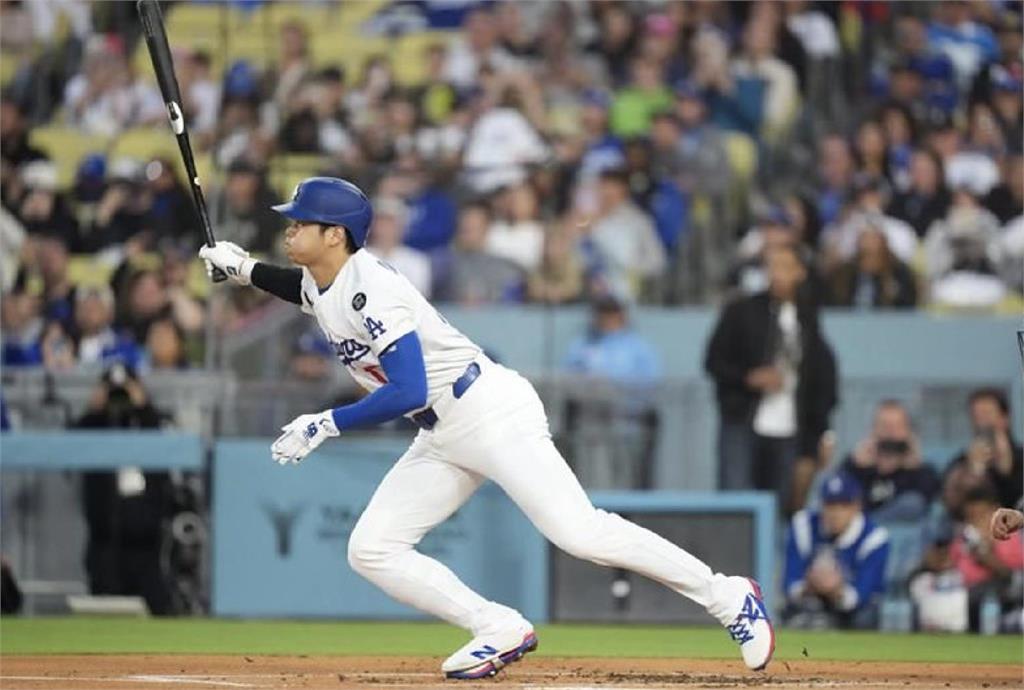 MLB(影)／大谷翔平全壘打熄火5場後再開轟！助道奇3比0領先