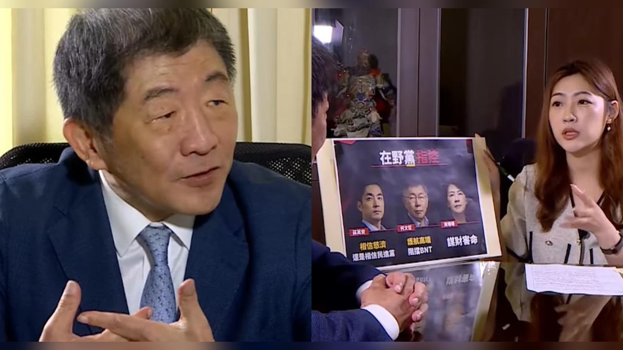 獨家／慈濟遭詐扯出疫苗內幕！陳時中「上火線開戰3藍白大咖」點名蔣萬安1事：更惡劣