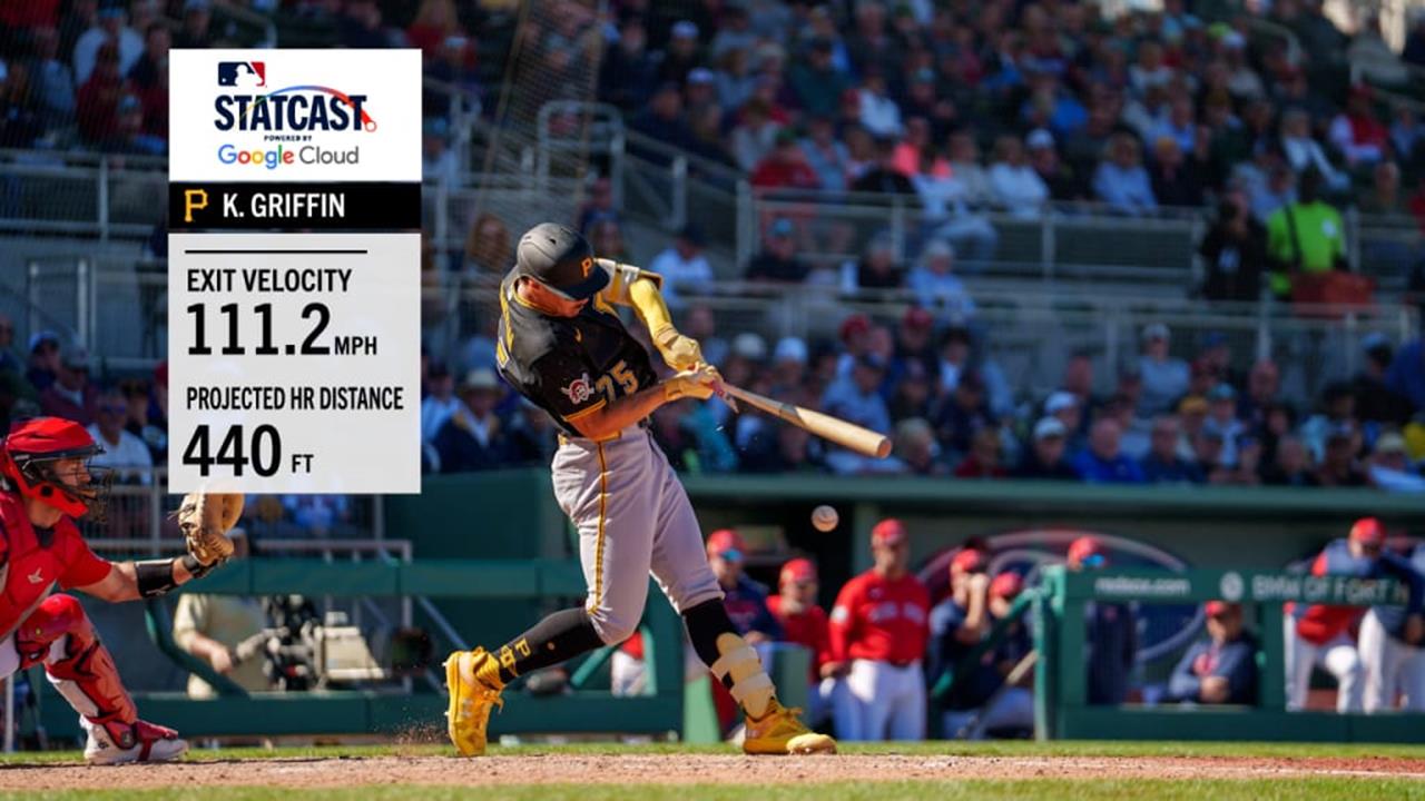 MLB(影)／海盜19歲第一名新秀再度開轟！創紀錄還並列春訓全壘打王