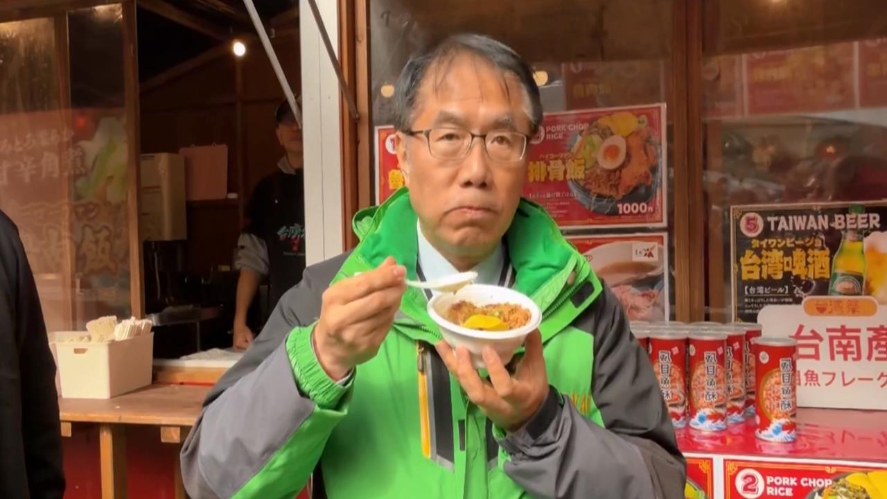 黃偉哲「快閃外交」　驚喜現身日本福岡台灣祭現場