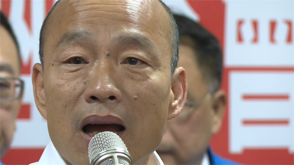 快新聞／談大海卻聊漱口杯？被問是否赴中常會、選黨主席 韓國瑜：祝大家新年快樂