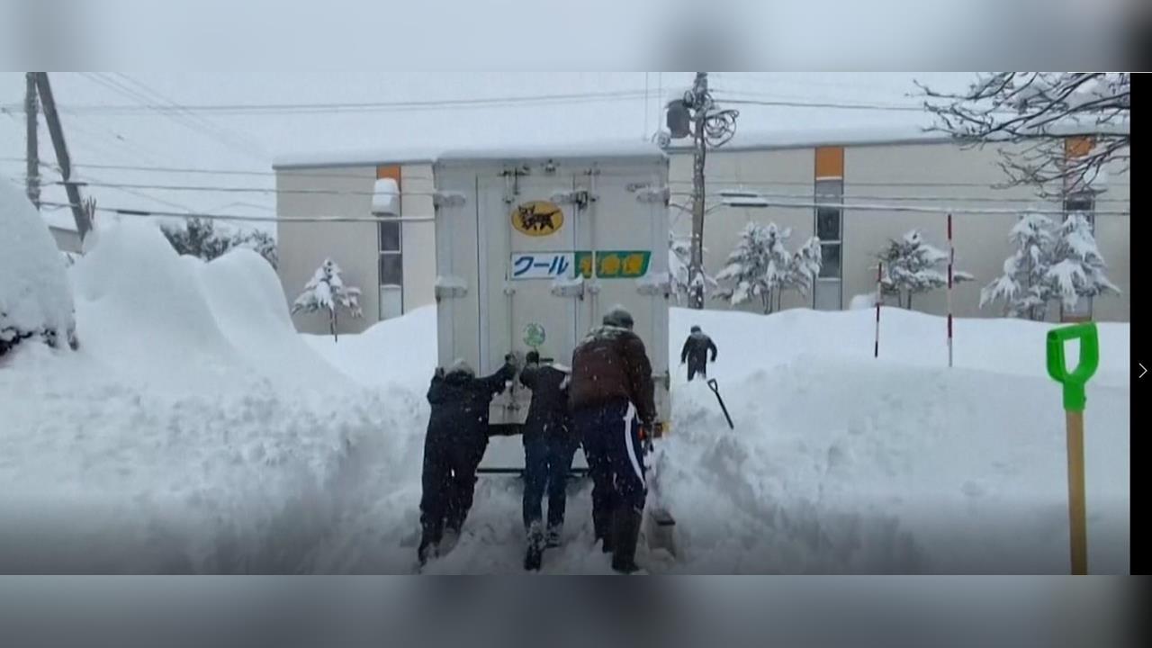 日本太平洋沿岸創乾旱紀錄　大雪襲本州沿海、北海道釀列車停駛