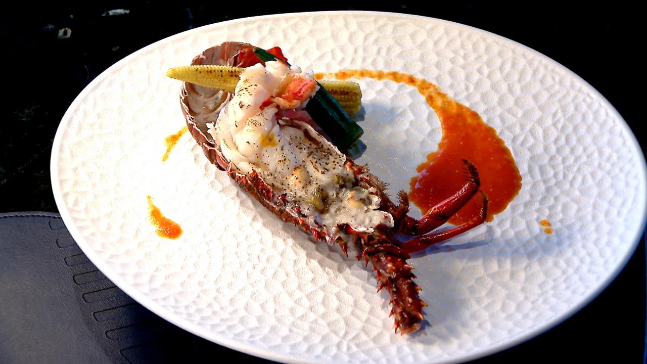 頂級鐵板燒餐廳帝王蟹腳結合油子醋　品嘗春天清新滋味