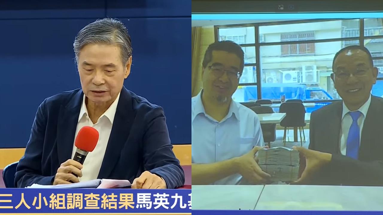 金溥聰公開「蕭旭岑手拿現金」！控王光慈「收受不明捐款」稱均未入帳