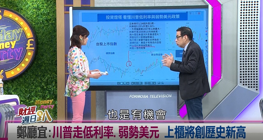 週日趴(影)／億元教授:台股上櫃指數將創歷史新高 行情走向大多頭