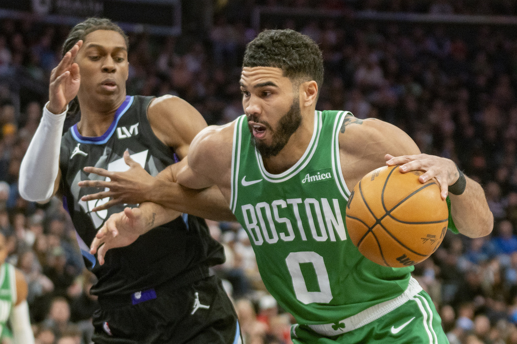 NBA(影)／踩地雷扭傷好轉下一戰仍不傾向出賽　塞爾提克將塔圖姆列「出戰存疑」