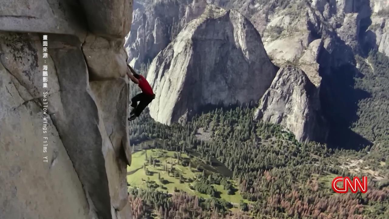 史上首位徒手攀登酋長岩 Alex成美國"攀岩之神"