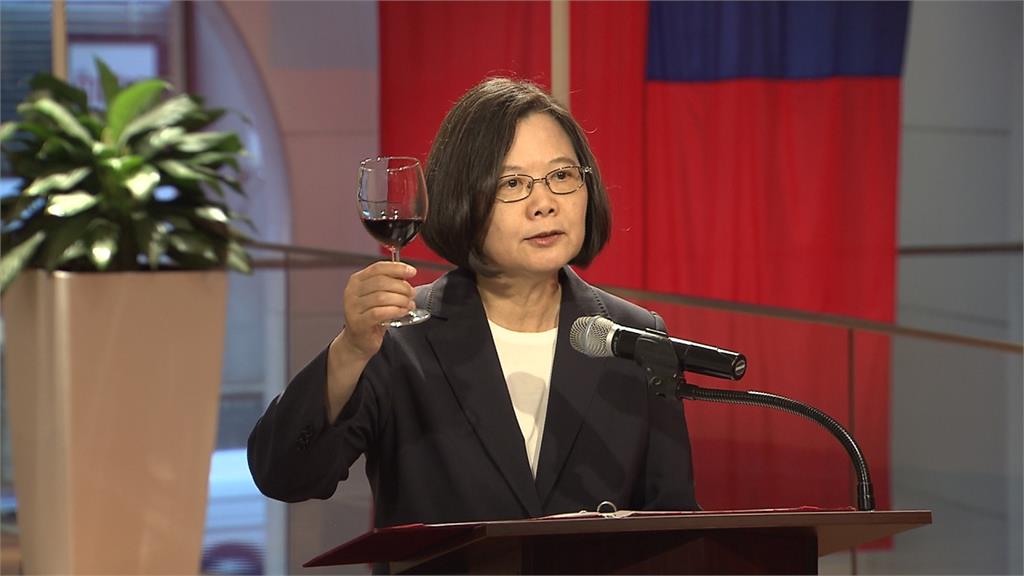 蔡英文出席紐約駐處公開活動 創台灣總統首位紀錄