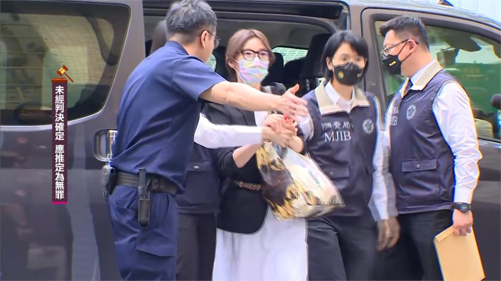 涉詐1.8億！貴婦奈奈返台投案　市調處待近7小時、走囚車道赴北檢複訊