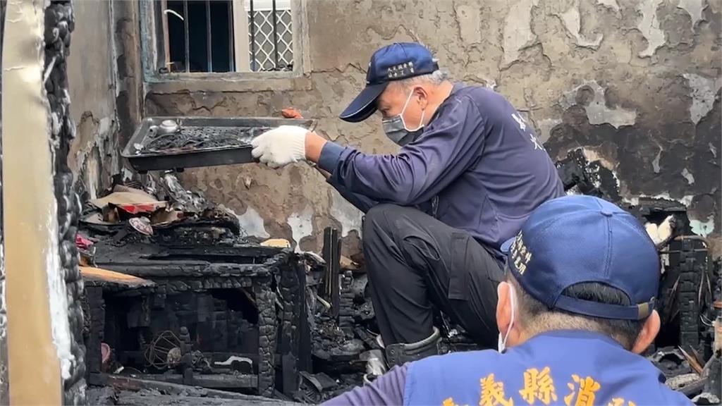 民雄三合院大火燒死姐弟　縣府介入關懷、安置