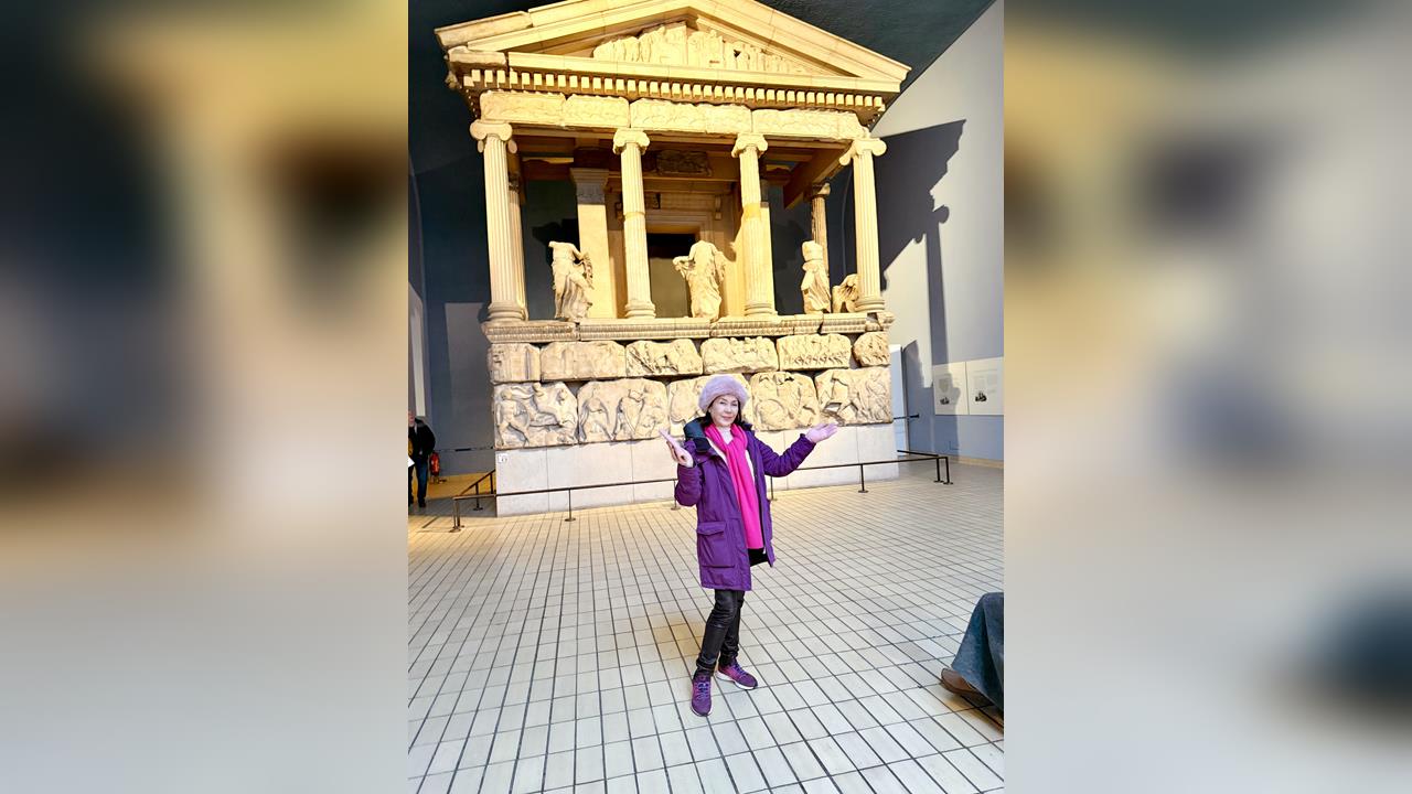 白嘉莉英國急返台 讚台灣是福地：「認真考慮置產」