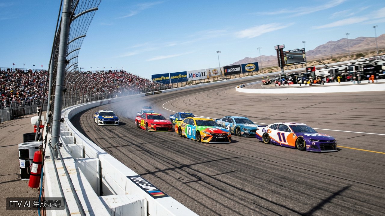 NASCAR季後賽挺進拉斯維加斯　三強爭霸態勢浮現