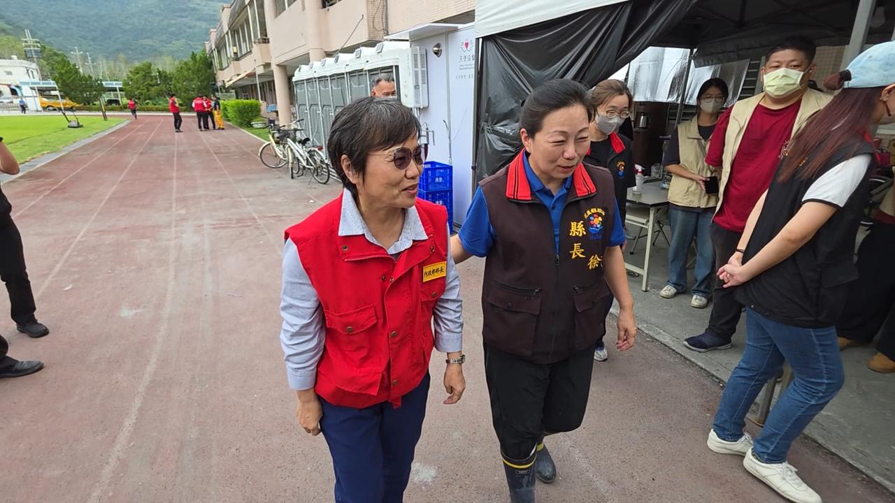 稱不願冒任何風險 徐榛蔚:尊重中央、公所垂直避難