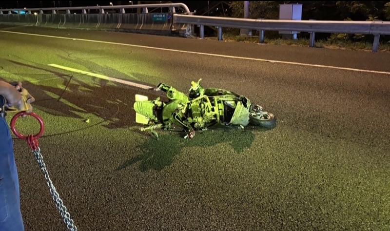 越籍女大生疑不熟路況　騎車誤闖國道害3車追撞