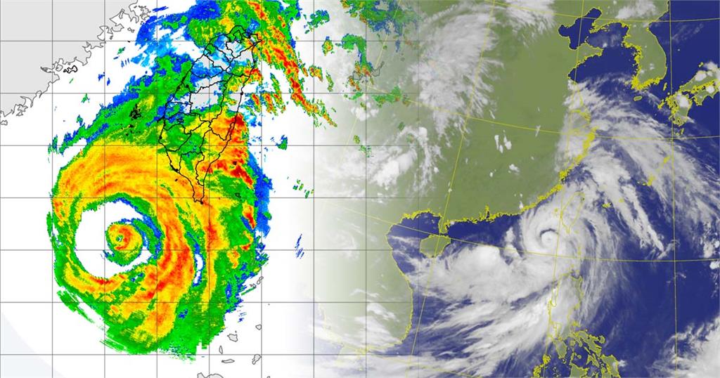 快新聞／杜蘇芮結構重整驚見「雙眼牆」　中南部風雨愈晚愈強