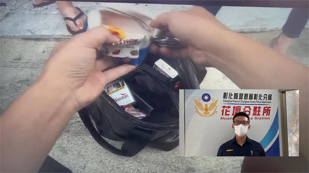 一案三破！　男女共乘贓車　彰化警搜出毒品逮通緝犯