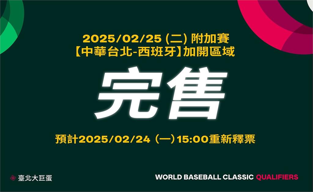 快新聞／沒搶到先別哭！　台灣對戰西班牙下午3點重新釋票