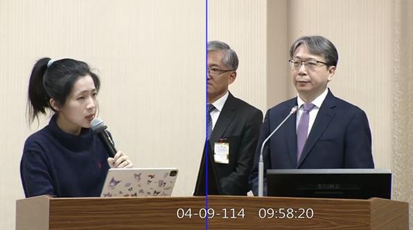 快新聞／遭控中國地下黨員　徐巧芯要國安局主動調查、幫她澄清被拒