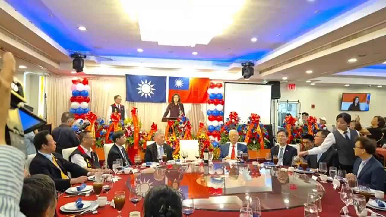 僑宴赫見俞國梁！鄭麗文訪紐約喊一中　綠營：每句話都消滅中華民國
