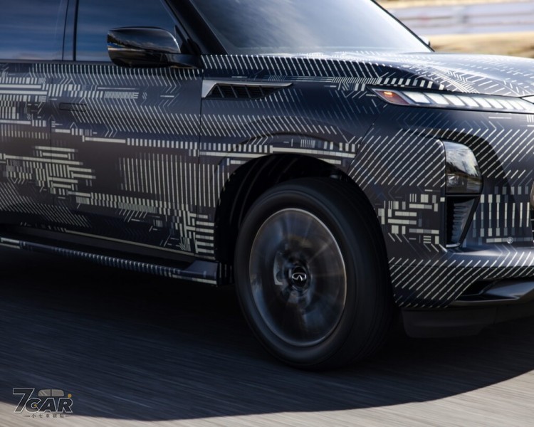 正式取消 V8 引擎　新一代 Infiniti QX80 第二彈預告公開