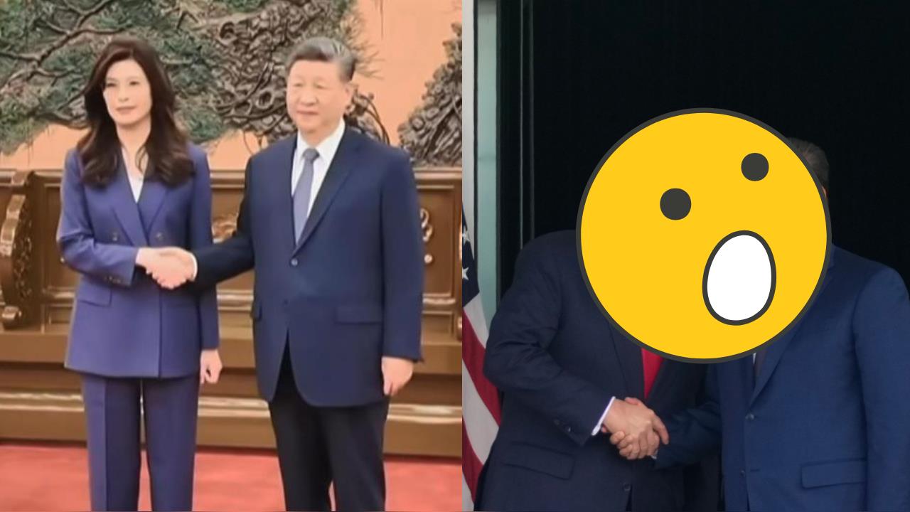 習近平同框「178cm鄭麗文、190cm川普」竟一樣高！網笑：大丈夫能屈能伸