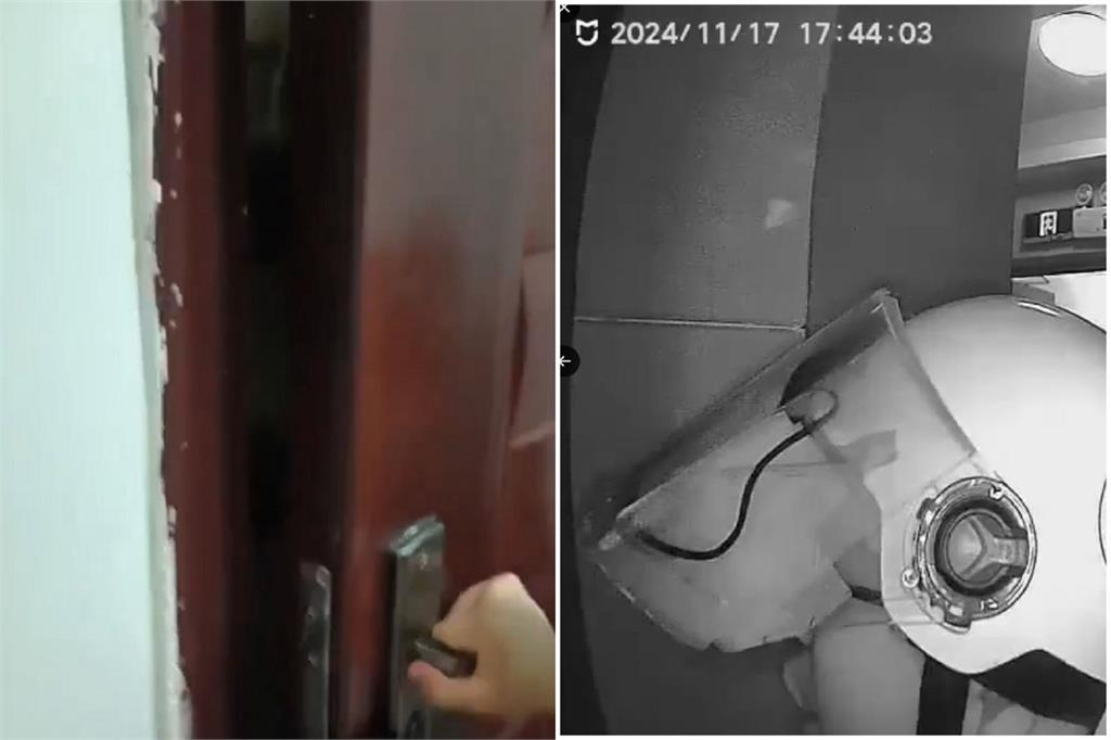恐怖影片曝光！中國外送員被投訴遭扣薪　持刀闖顧客民宅欲行凶