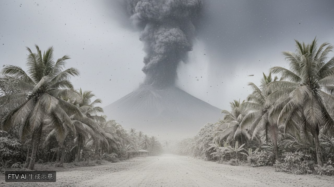 印尼東部火山爆發噴發物遮天蔽日　搜救官員證實至少20人失蹤