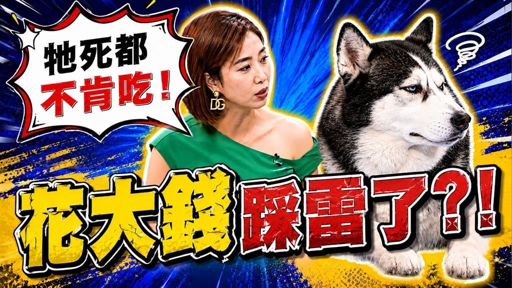 哈士奇禿毛恐致病？《醫學大聯盟》警：過量維他命 C 小心毛孩結石風險