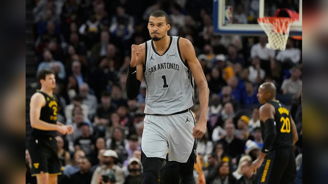 NBA(影)／「法國斑馬」溫班亞瑪太狂！上場「8分鐘」就寫超扯紀錄展現怪物效率