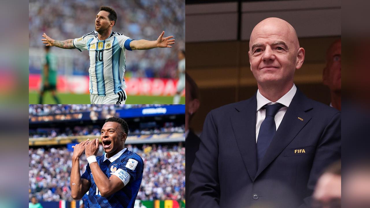 世足賽／他比梅西、姆巴佩還忙碌！FIFA主席一星期飛12城市繞了地球半圈