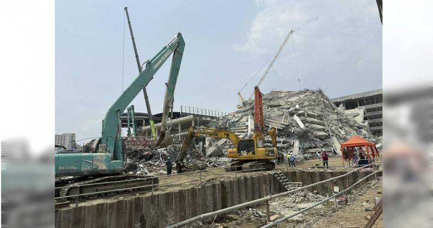曼谷審計大樓倒塌「涉用違法鋼筋」 中國建商慘遭逮捕「被爆用人頭董事」
