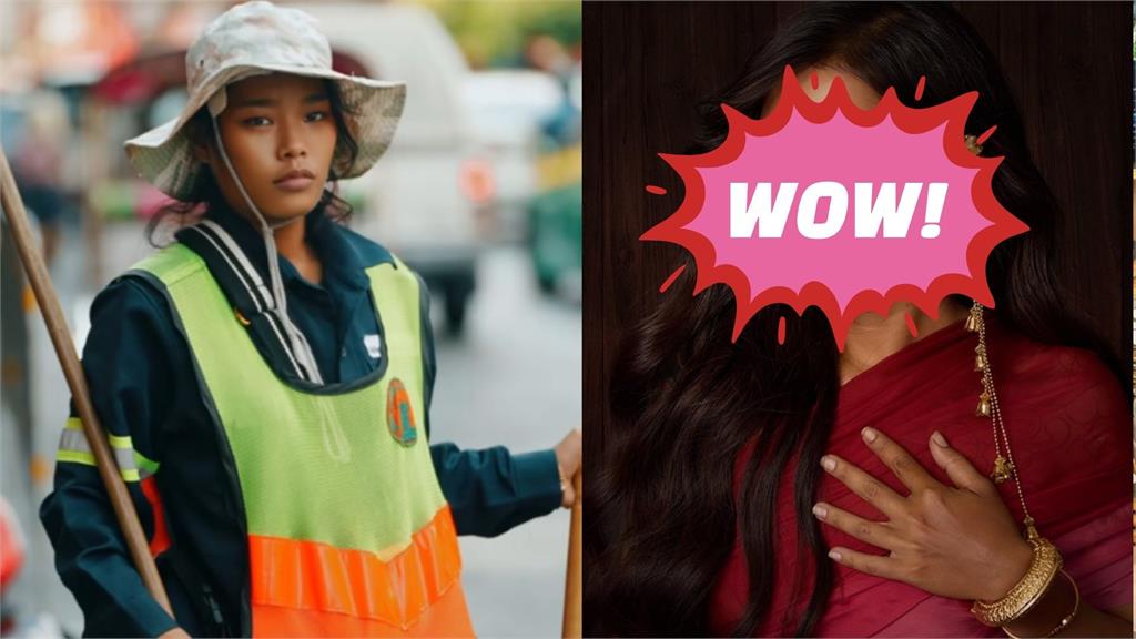 泰國清潔工因1張街拍照紅遍全球！被頂尖化妝師相中如今搖身變模特兒