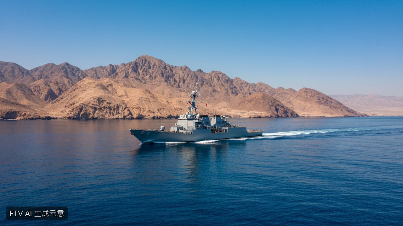 美軍飛彈驅逐艦穿越荷姆茲海峽　挺進阿拉伯灣執行自由計畫