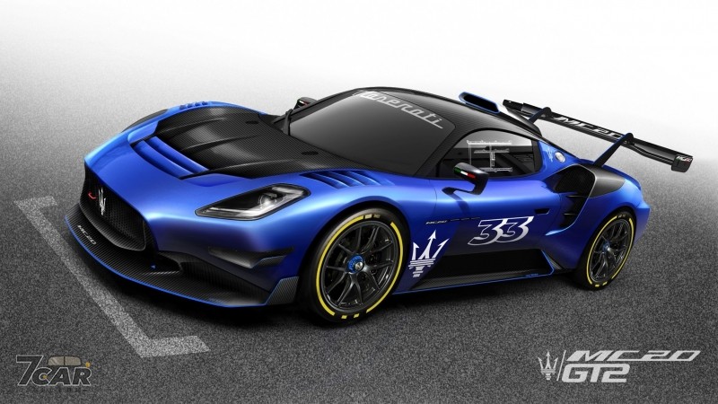 準備參戰 2023 年 Fanatec GT2 歐洲系列賽　Maserati 即將推出 MC20 G