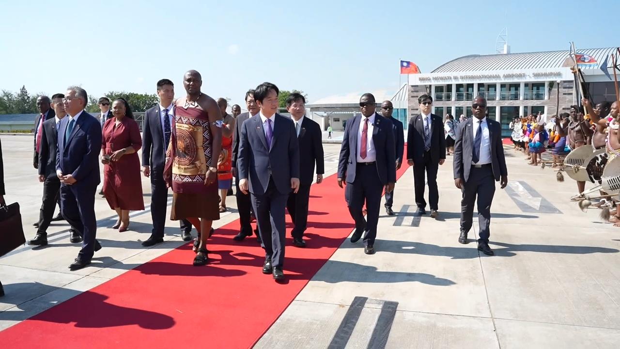 賴總統搭史王專機返台！途經印度洋、馬國、菲律賓領空北上