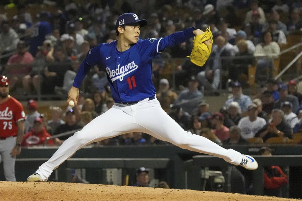MLB(影)／「令和怪物」佐佐木朗希熱身賽大殺四方　官網揭秘這顆「消失的魔球」