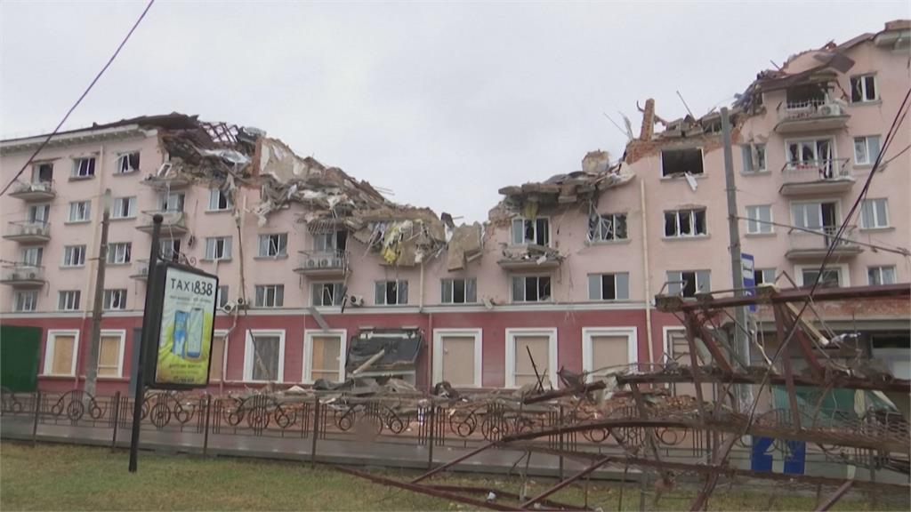 切爾尼戈夫遭炸成廢墟　烏軍發現俄蘇愷-34殘骸
