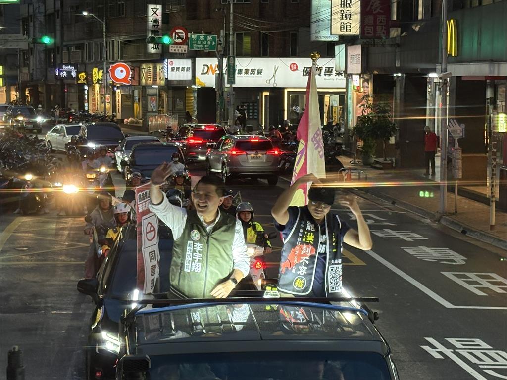快新聞／籲選民726投同意！李宇翔泰山車掃　喊話勿讓台灣成第2個香港