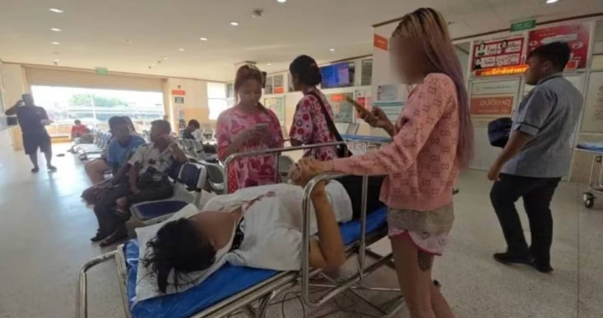以為隆鼻被撞壞!泰18歲女持刀砍男友頭部 事後男友選擇不追究