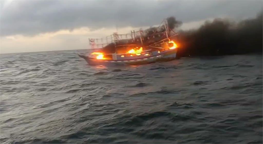 漁船彭佳嶼海域起火！七人跳海逃生「船長、印尼漁工」失蹤