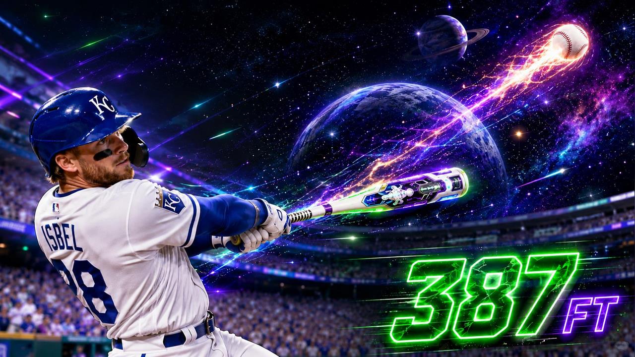 MLB(影)/巴斯光年附身!「Buzz」伊斯貝爾神奇球棒開轟帶皇家豪取6連勝