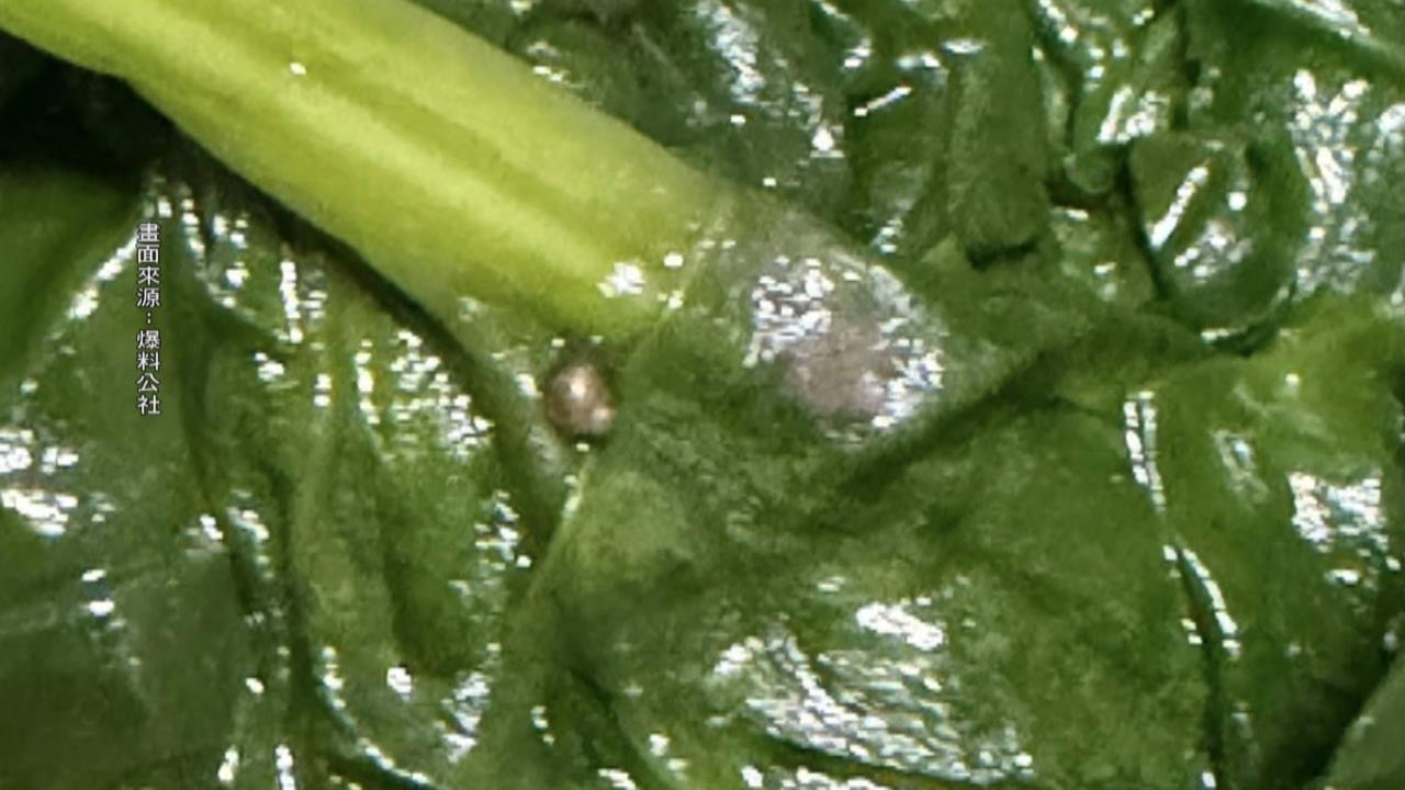 鼎泰豐高雄店外帶菠菜　竟有蝸牛泥土痕跡