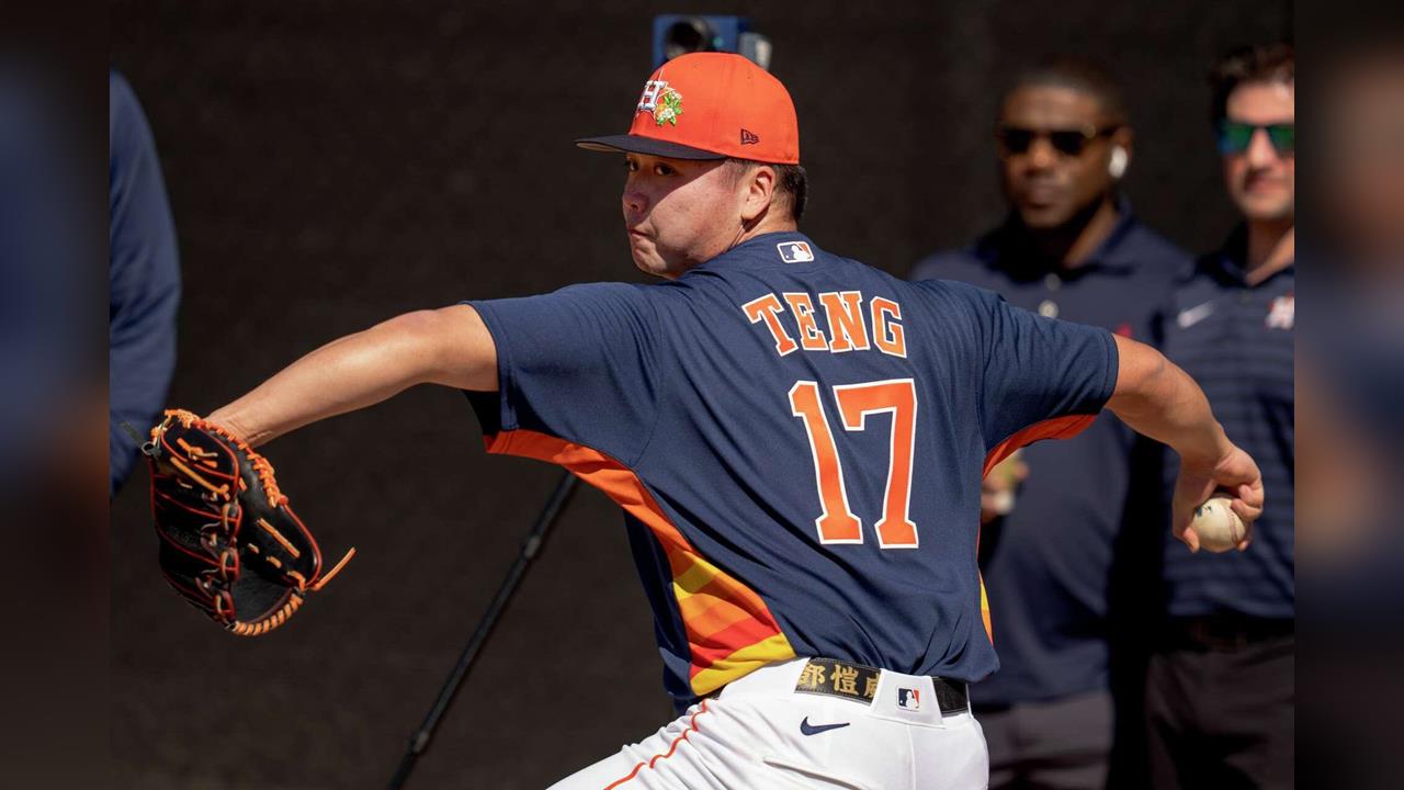 MLB／春訓首度先發！鄧愷威拚輪值窄門　太空人主帥讚橫掃球、暗示開季定位