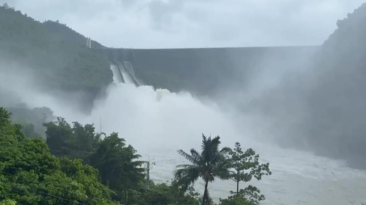 米克拉雨彈轟炸大進補！全台水庫進帳驚人「灌進這麼多」最新蓄水率曝光