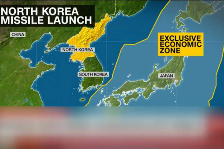 北朝鮮暗夜射飛彈 美韓聯合實彈演習反擊