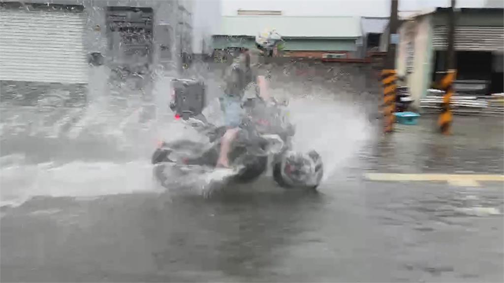 短時強降雨釀災　台南市24小時累積雨量破200毫米