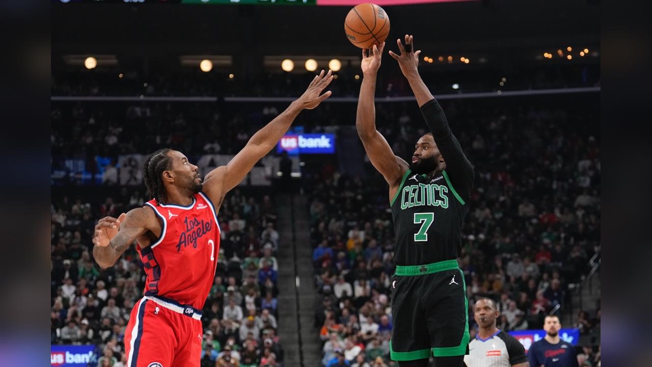 NBA(影)/杰倫最偉大的作品!超高命中率單場爆砍50分向綠衫軍傳奇球星看齊