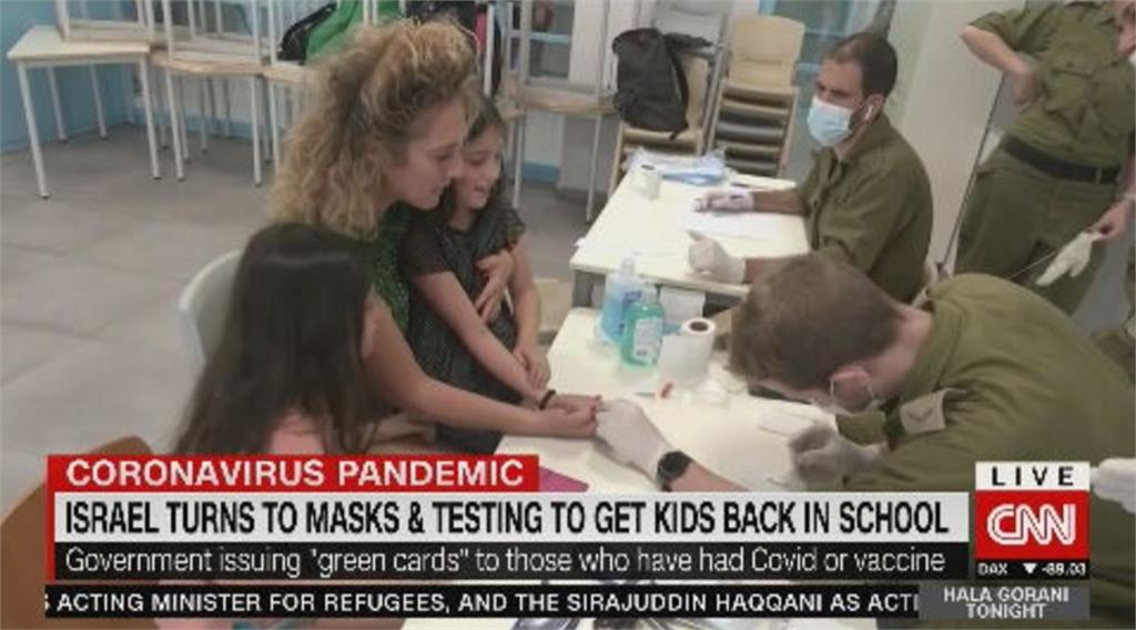 以色列開學嚴防病毒 持完整接種證明才能返校