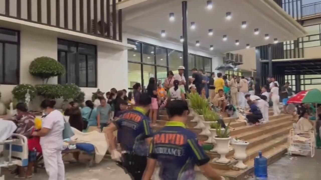 ２０１３年以來傷亡最慘！　菲律賓震６．９、近７０逾１５０傷